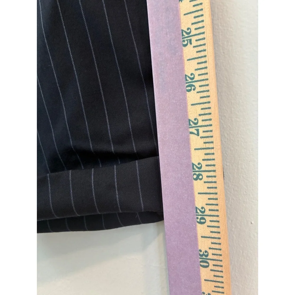 Jos A Bank Mens Gray Pinstripe Wool/ Cashmere Blend Suit,‎ 41R Jacket,35 R Pants